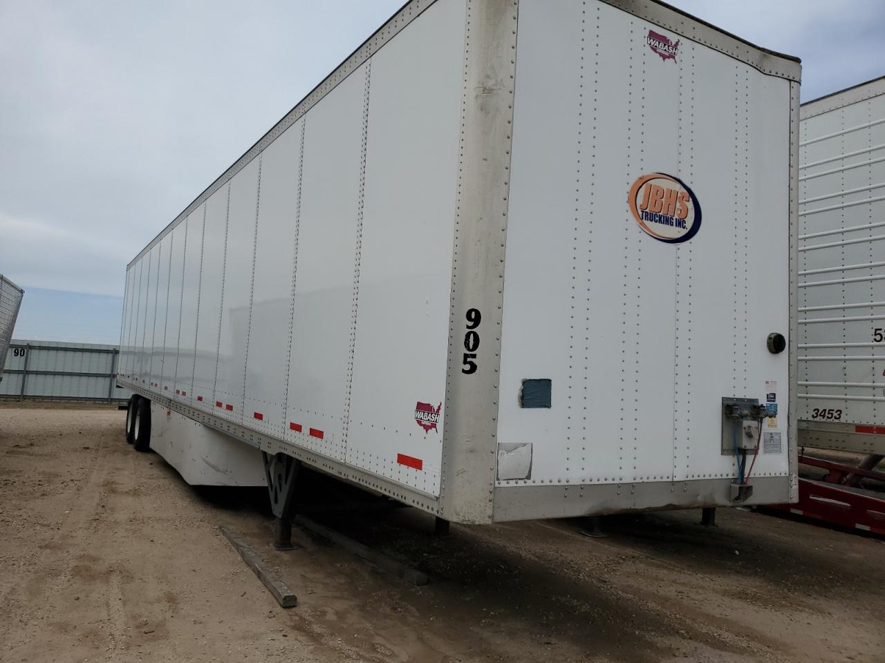 Amarillo, TX에서 판매 중인 2019 Wabash Dry Van Trailer - Top/Roof