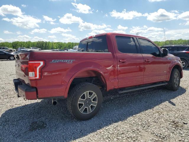  FORD F-150 2016 Красный