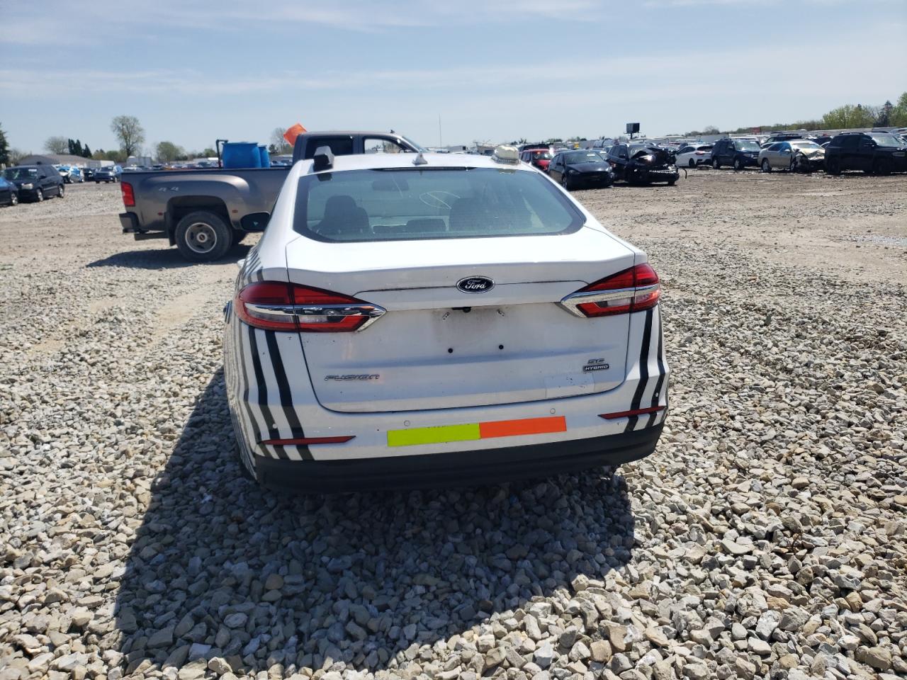 2020 Ford Fusion Se VIN: 3FA6P0LU6LR119069 Lot: 54038395