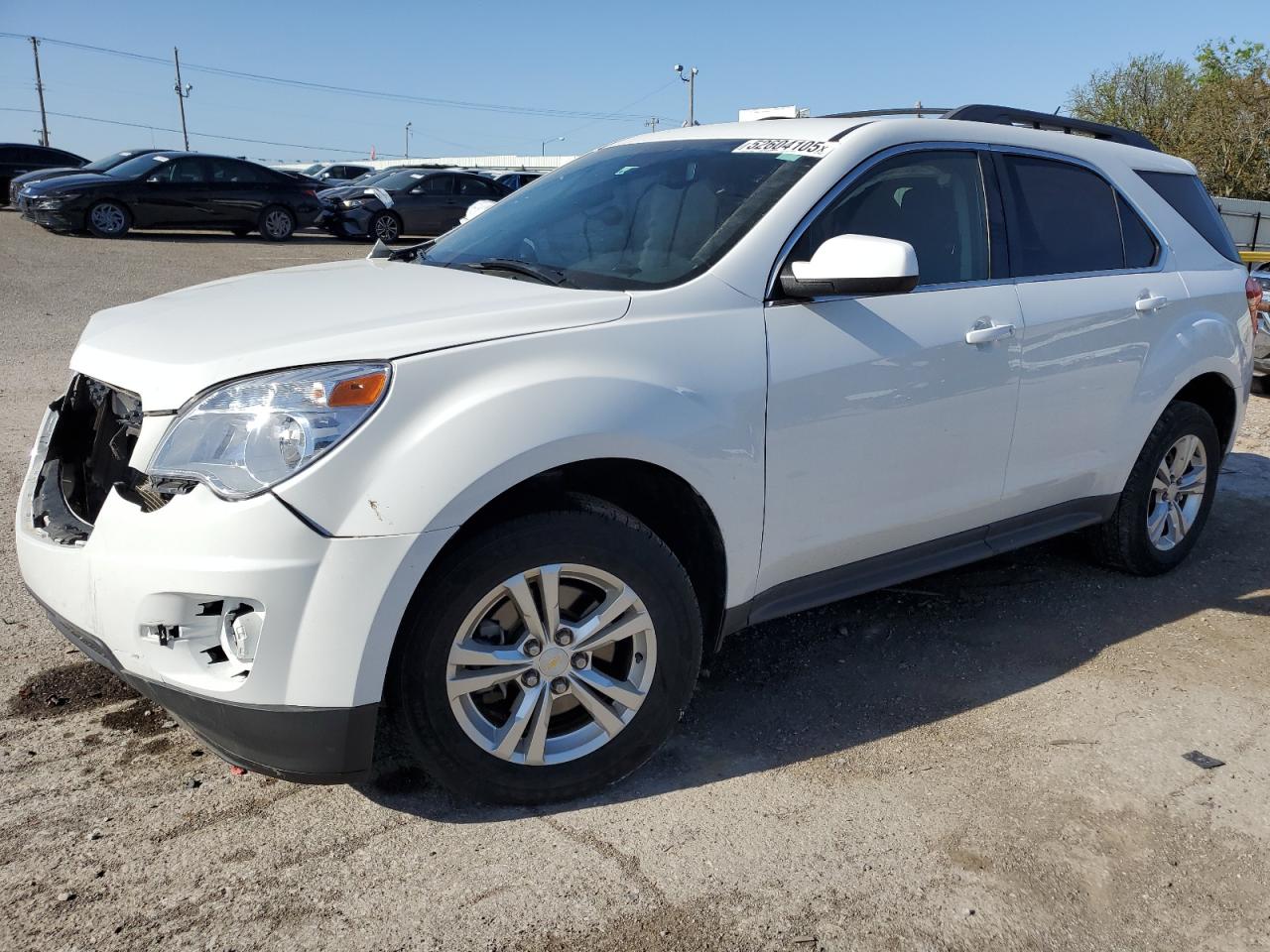 2015 Chevrolet Equinox Lt продається в Oklahoma City, OK - Front End
