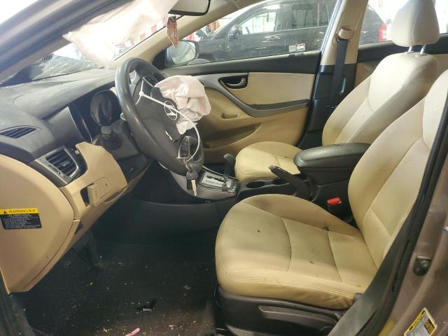  HYUNDAI ELANTRA 2013 Цвет загара