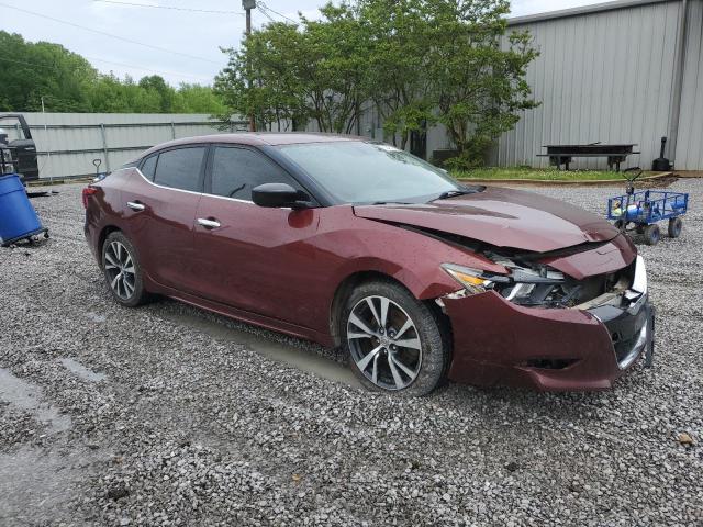 Sedans NISSAN MAXIMA 2016 Maroon
