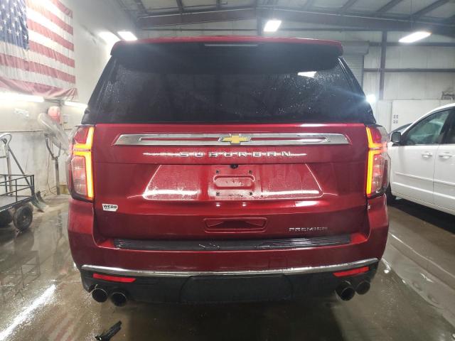  CHEVROLET SUBURBAN 2021 Burgundy