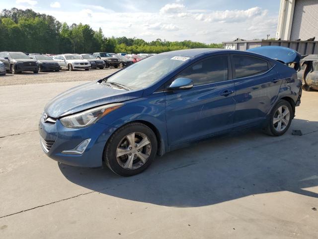 Sedans HYUNDAI ELANTRA 2016 Blue