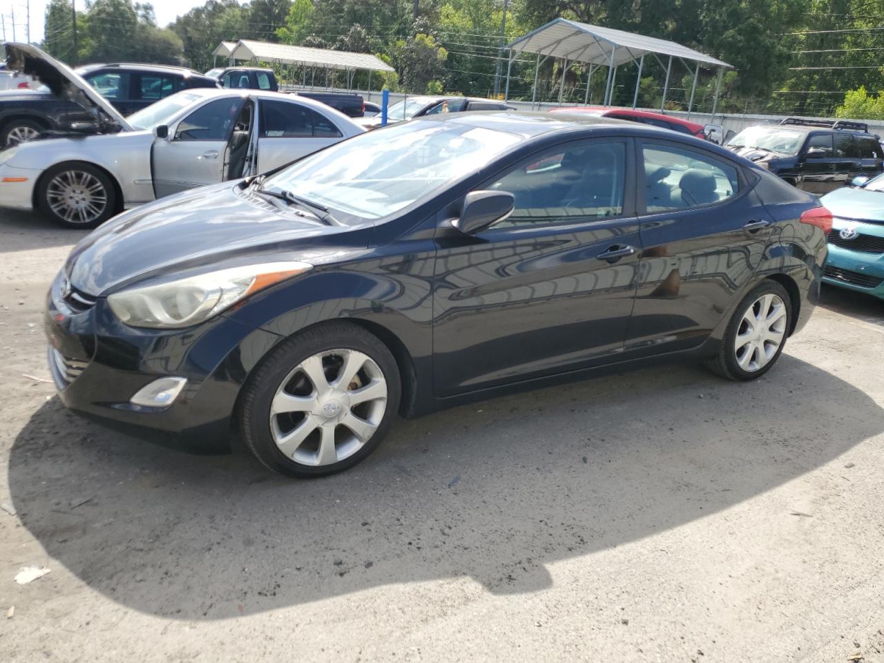 2011 Hyundai Elantra Gls de vânzare în Savannah, GA - Rear End