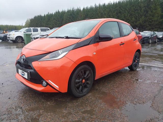 2015 TOYOTA AYGO X-CIT for sale at Copart WHITBURN