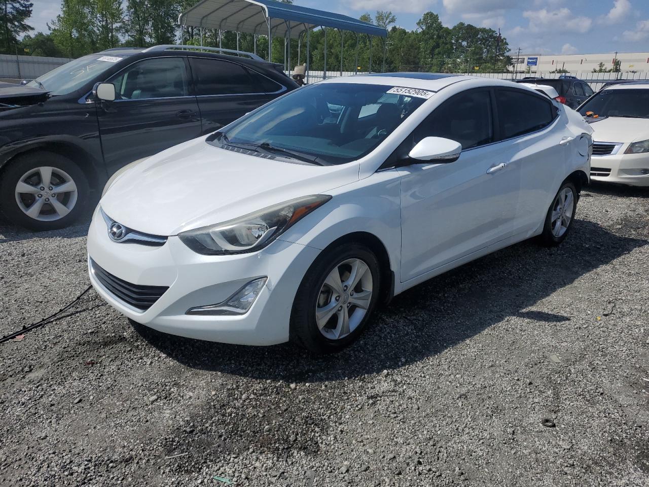 2016 Hyundai Elantra Se na sprzedaż w Spartanburg, SC - Rear End