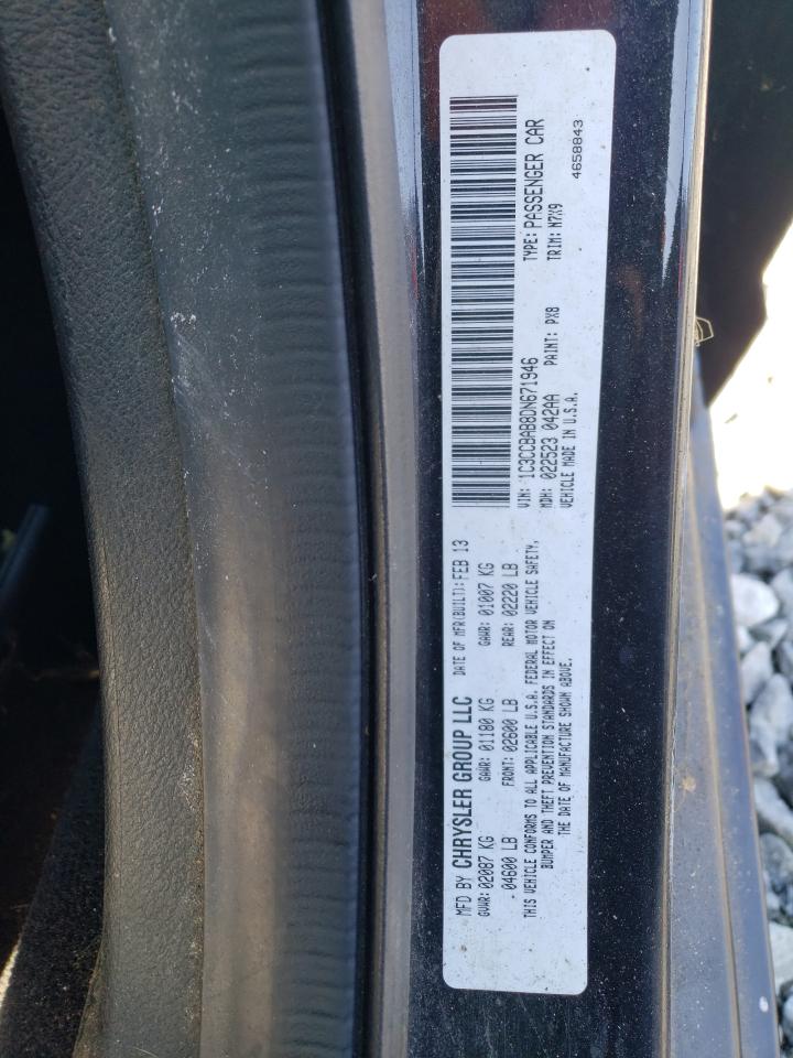 2013 Chrysler 200 Lx VIN: 1C3CCBAB8DN671946 Lot: 52867955