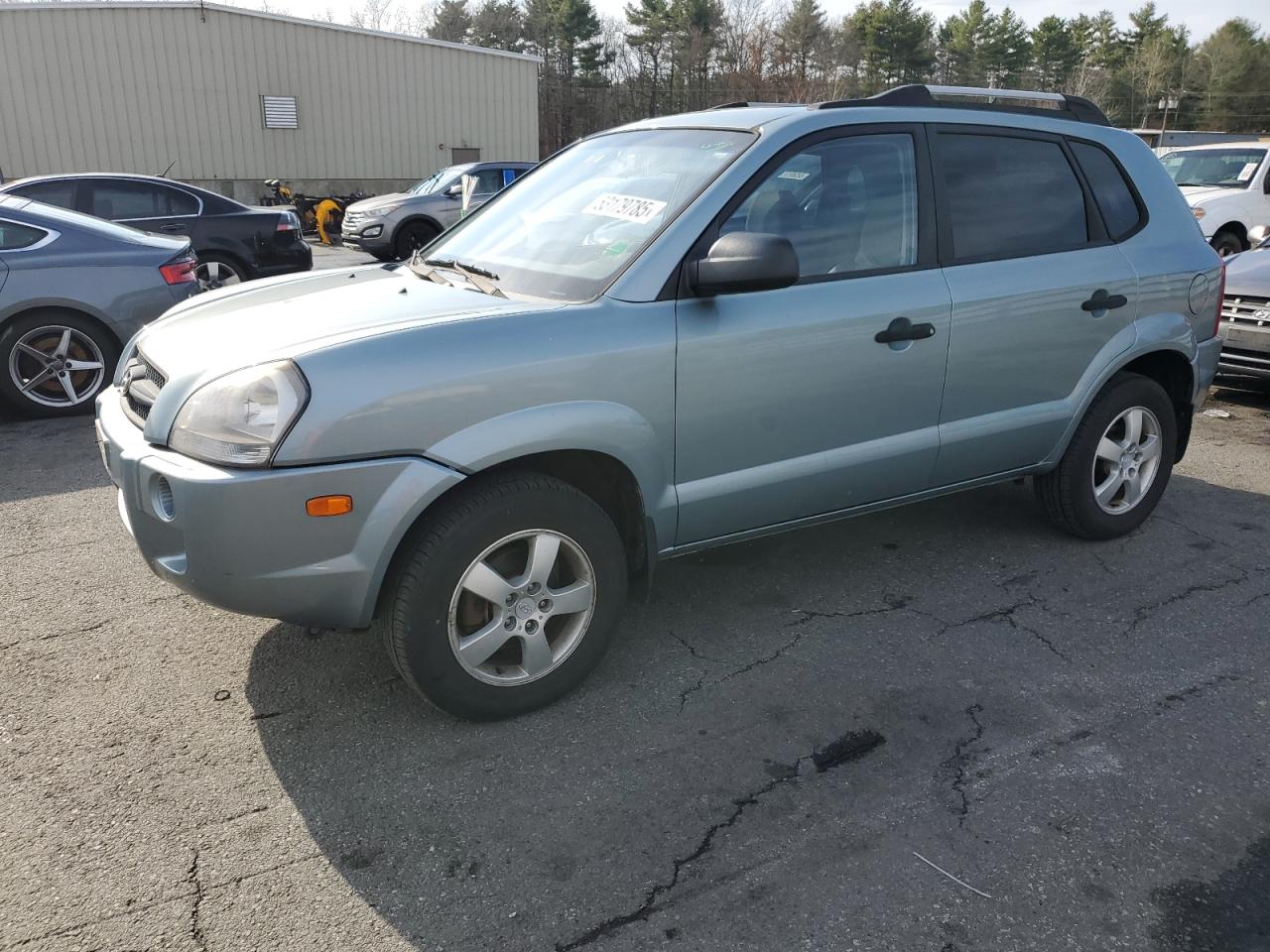 2008 Hyundai Tucson Gls zu verkaufen in Exeter, RI - Top/Roof