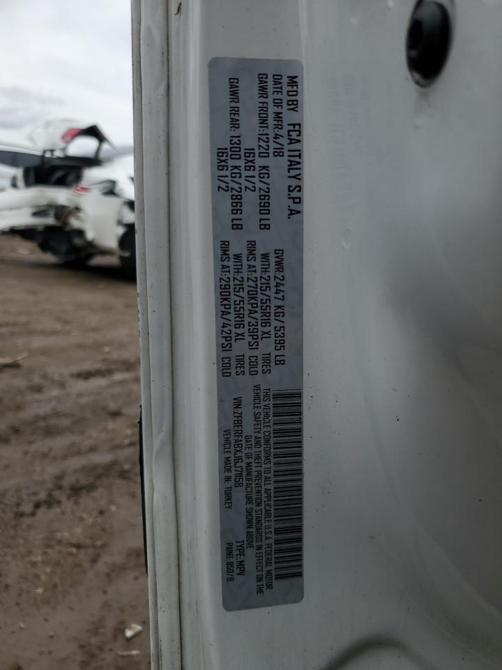 2018 Ram Promaster City VIN: ZFBERFABXJ6J71158 Lot: 51737205