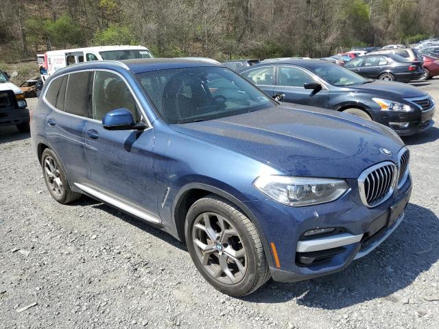 BMW X3 2021 Синій