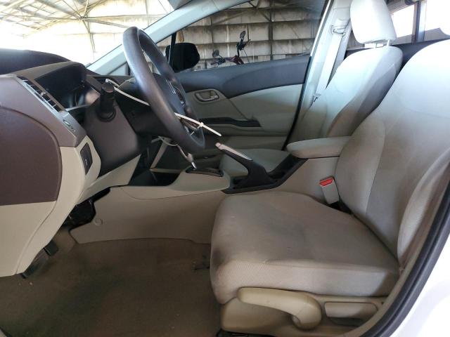 Sedans HONDA CIVIC 2012 White