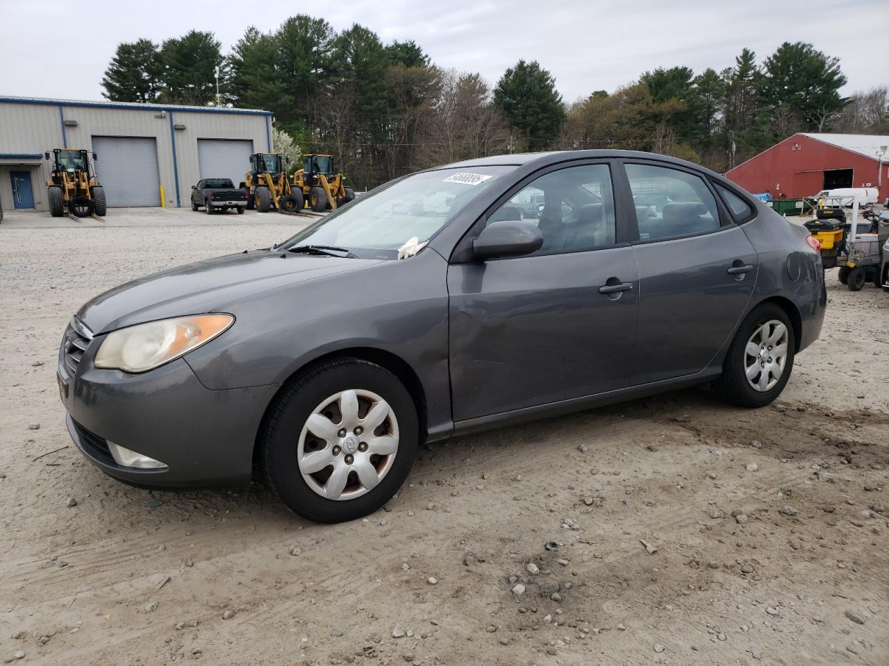 2008 Hyundai Elantra Gls იყიდება Mendon-ში, MA - Undercarriage
