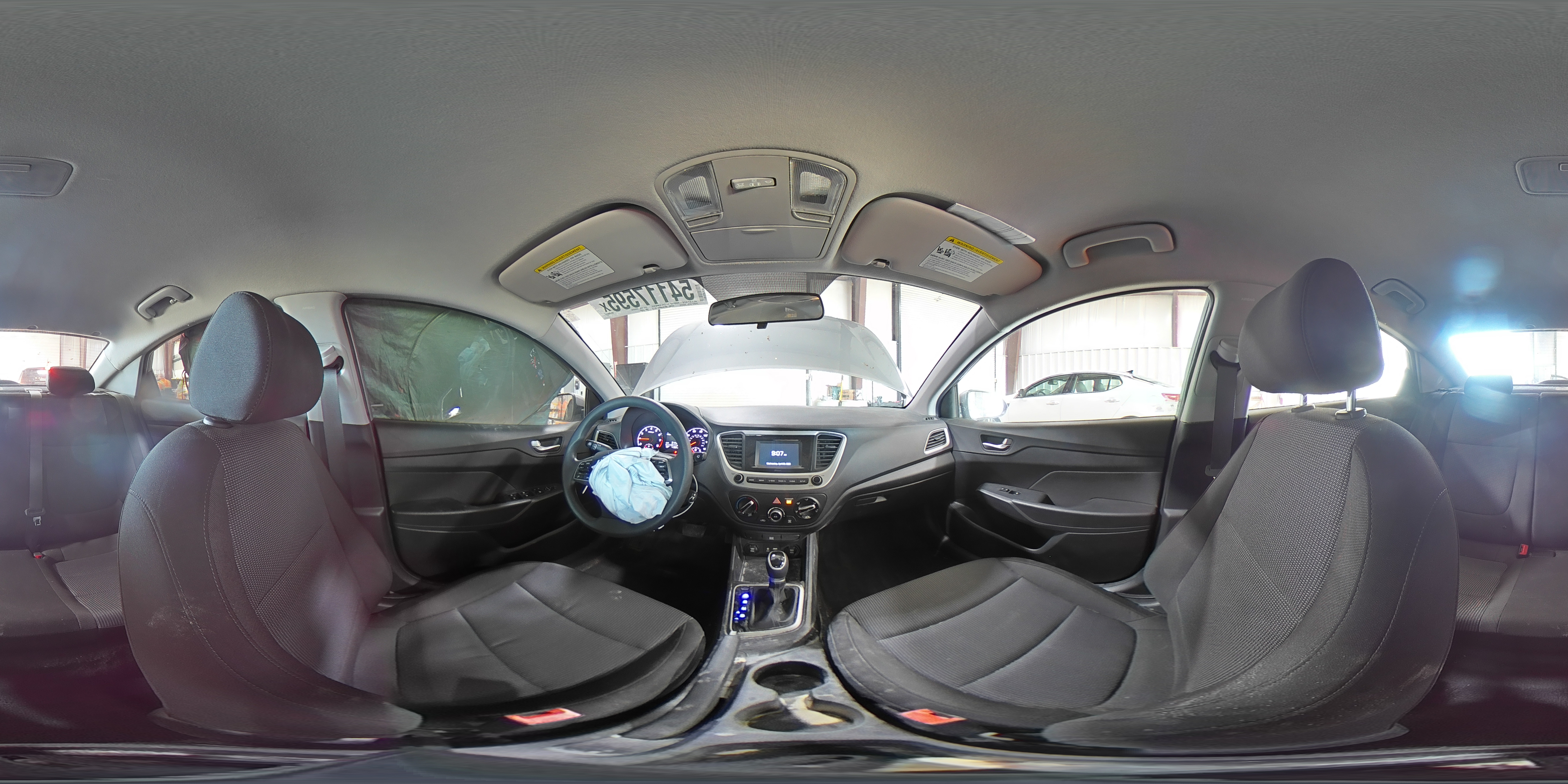 2022 Hyundai Accent Se VIN: 3KPC24A69NE174553 Lot: 54117595