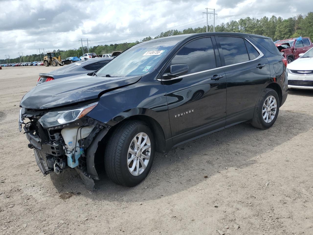 2020 Chevrolet Equinox Lt იყიდება Greenwell Springs-ში, LA - Front End