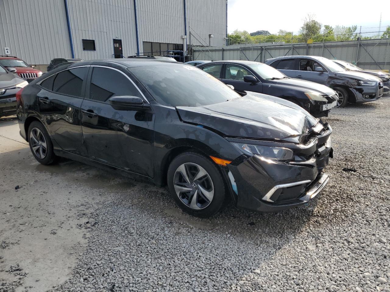 2019 Honda Civic Lx VIN: 2HGFC2F66KH591797 Lot: 54664425