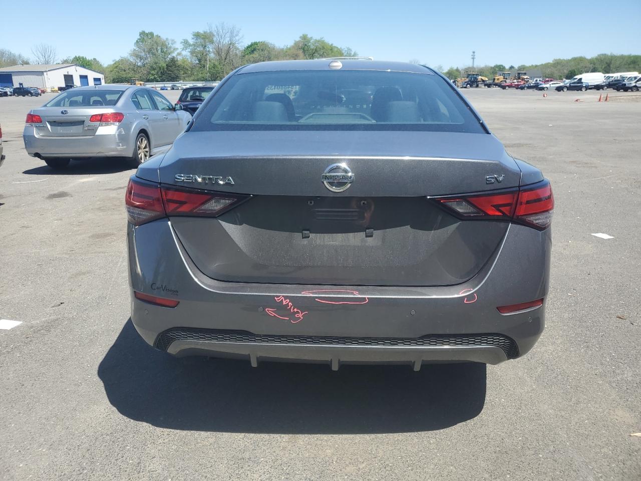 2021 Nissan Sentra Sv VIN: 3N1AB8CV0MY251569 Lot: 54880435