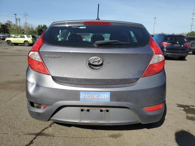  HYUNDAI ACCENT 2015 Серебристый