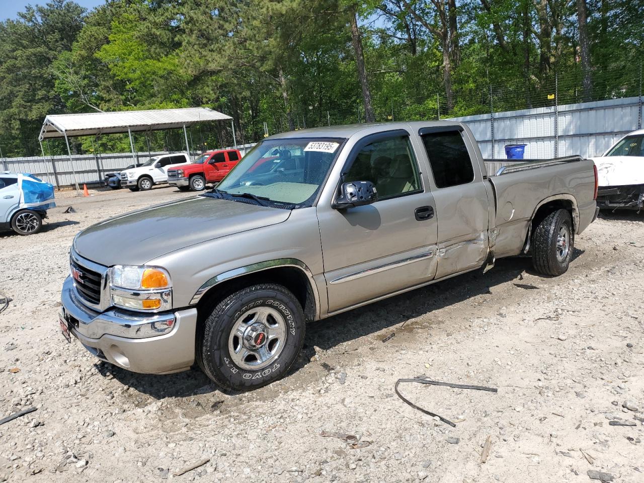 2003 Gmc New Sierra C1500 en Venta en Austell, GA - Side