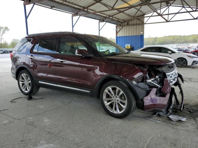  FORD EXPLORER 2018 Burgundy