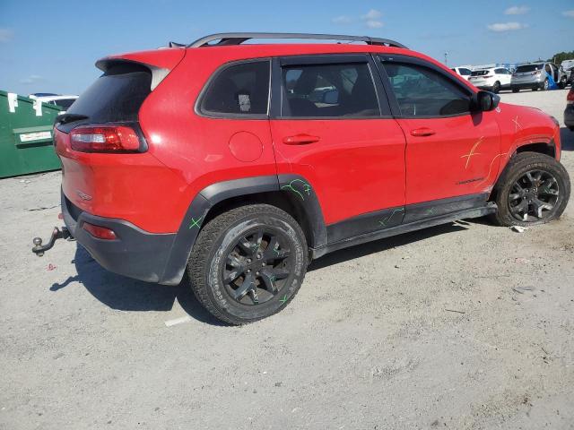  JEEP CHEROKEE 2017 Czerwony