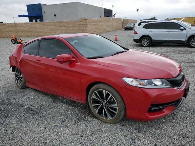  HONDA ACCORD 2016 Red