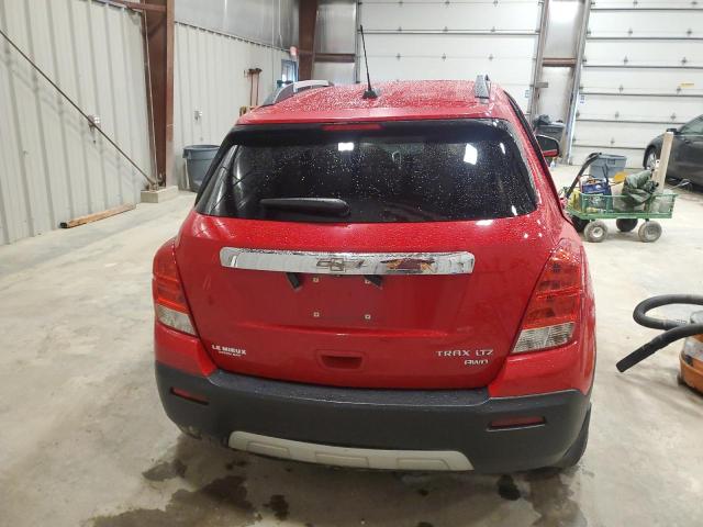  CHEVROLET TRAX 2015 Red
