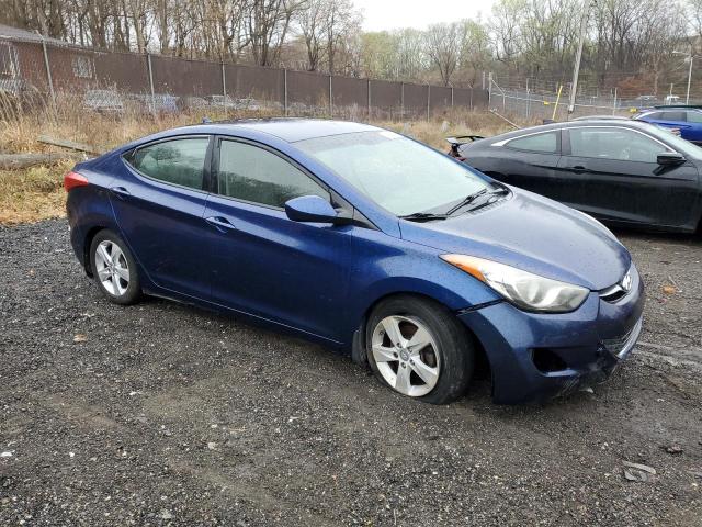 Sedans HYUNDAI ELANTRA 2013 Granatowy