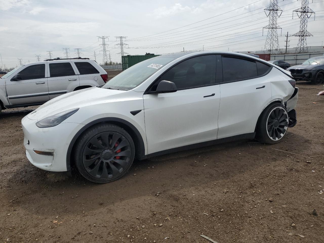 2022 Tesla Model Y for Sale in Elgin, IL - Rear End