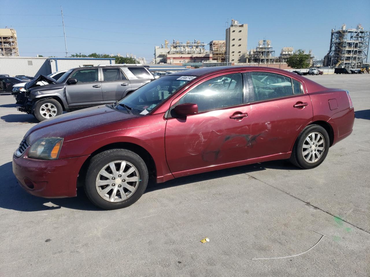 2007 Mitsubishi Galant Es Premium de vânzare în New Orleans, LA - Side