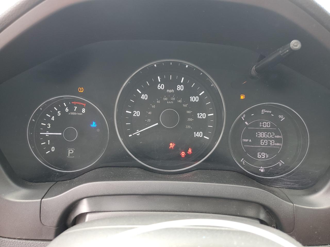 2017 Honda Hr-V Ex VIN: 3CZRU5H58HG707891 Lot: 53327575