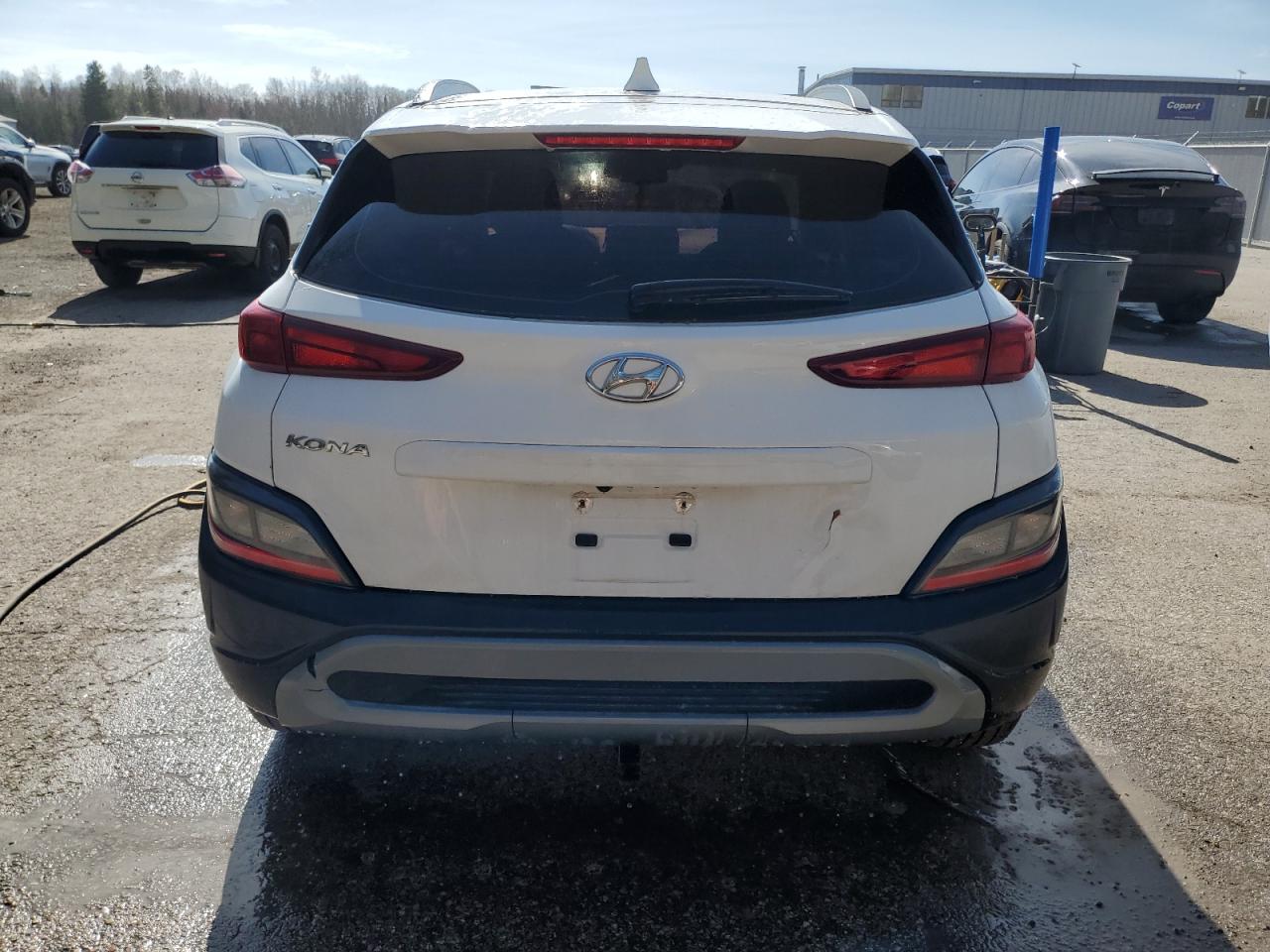 2022 Hyundai Kona Sel VIN: KM8K22AB0NU917417 Lot: 55091085