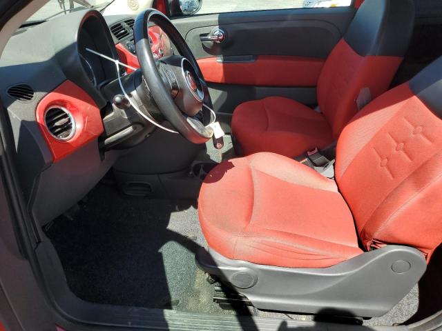 Хетчбеки FIAT 500 2012 Червоний