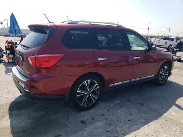  NISSAN PATHFINDER 2017 Red