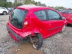 2011 PEUGEOT 107 URBAN for sale at Copart WOLVERHAMPTON