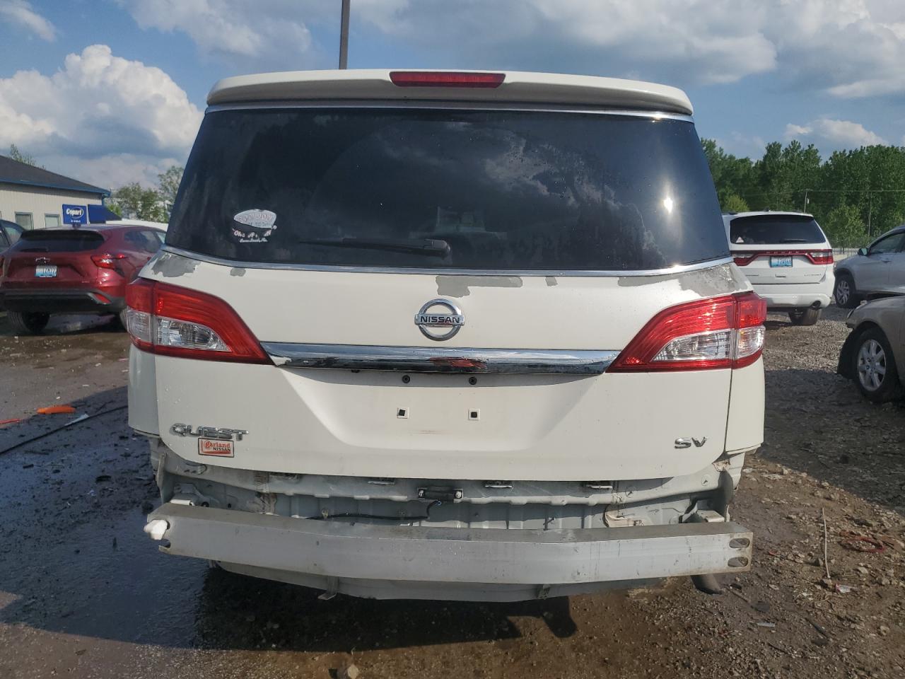2014 Nissan Quest S VIN: JN8AE2KP2E9102144 Lot: 54987275