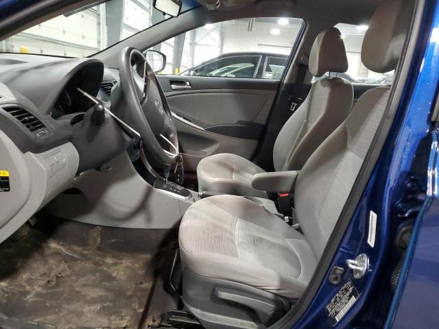  HYUNDAI ACCENT 2015 Blue