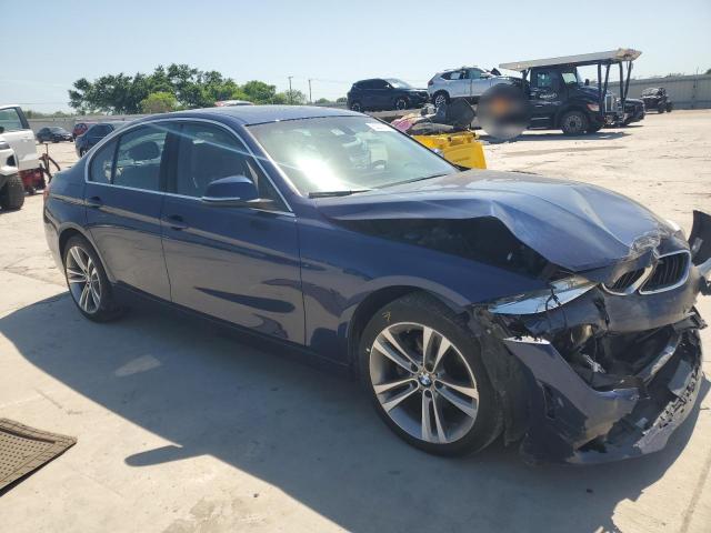  BMW 3 SERIES 2017 Синий
