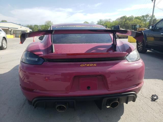  PORSCHE CAYMAN 2023 Фиолетовый
