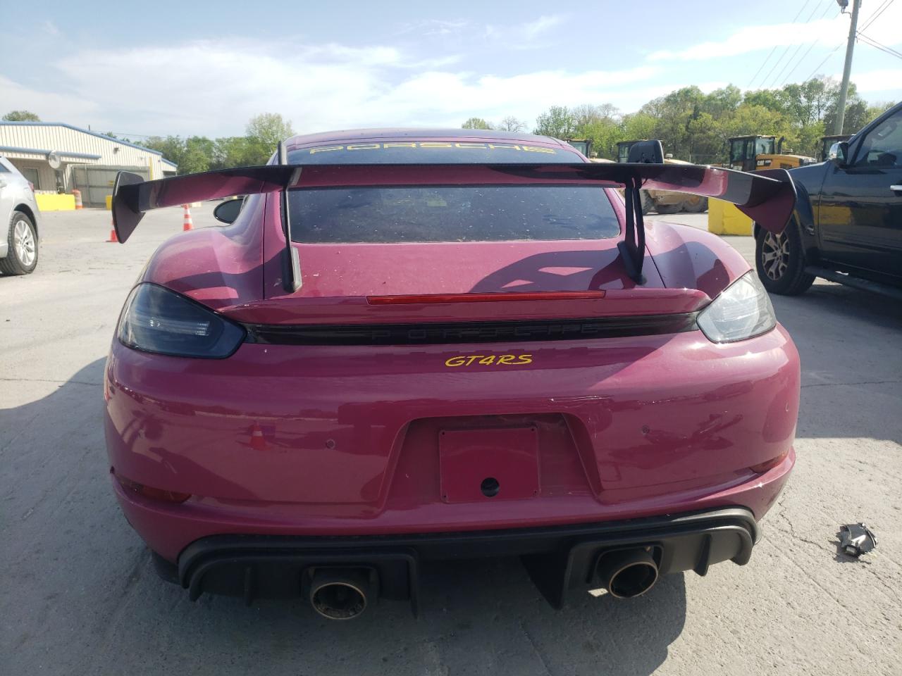 2023 Porsche Cayman Gt4 Rs VIN: WP0AE2A83PS281201 Lot: 53647645