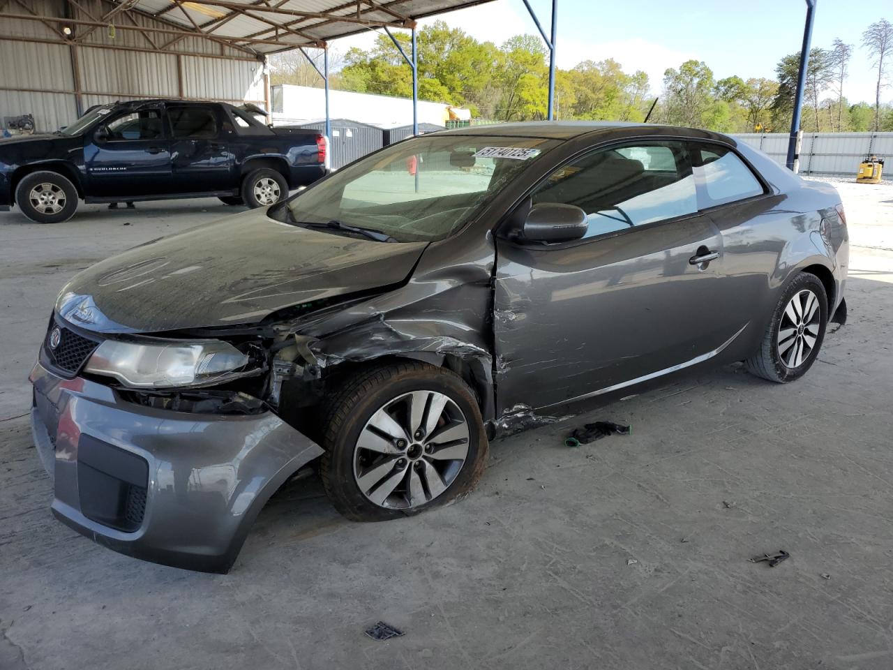 2013 Kia Forte Ex за продажба в Cartersville, GA - Front End