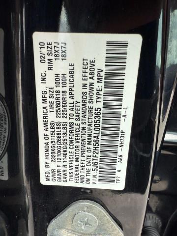 2010 HONDA ACCORD CROSSTOUR EXL