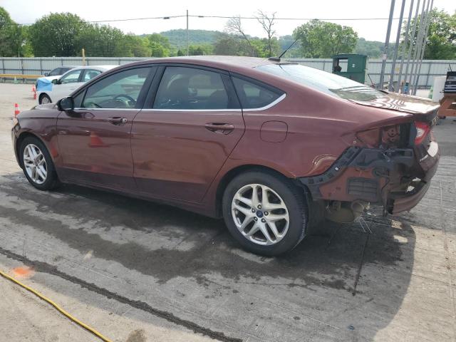  FORD FUSION 2016 Czerwony