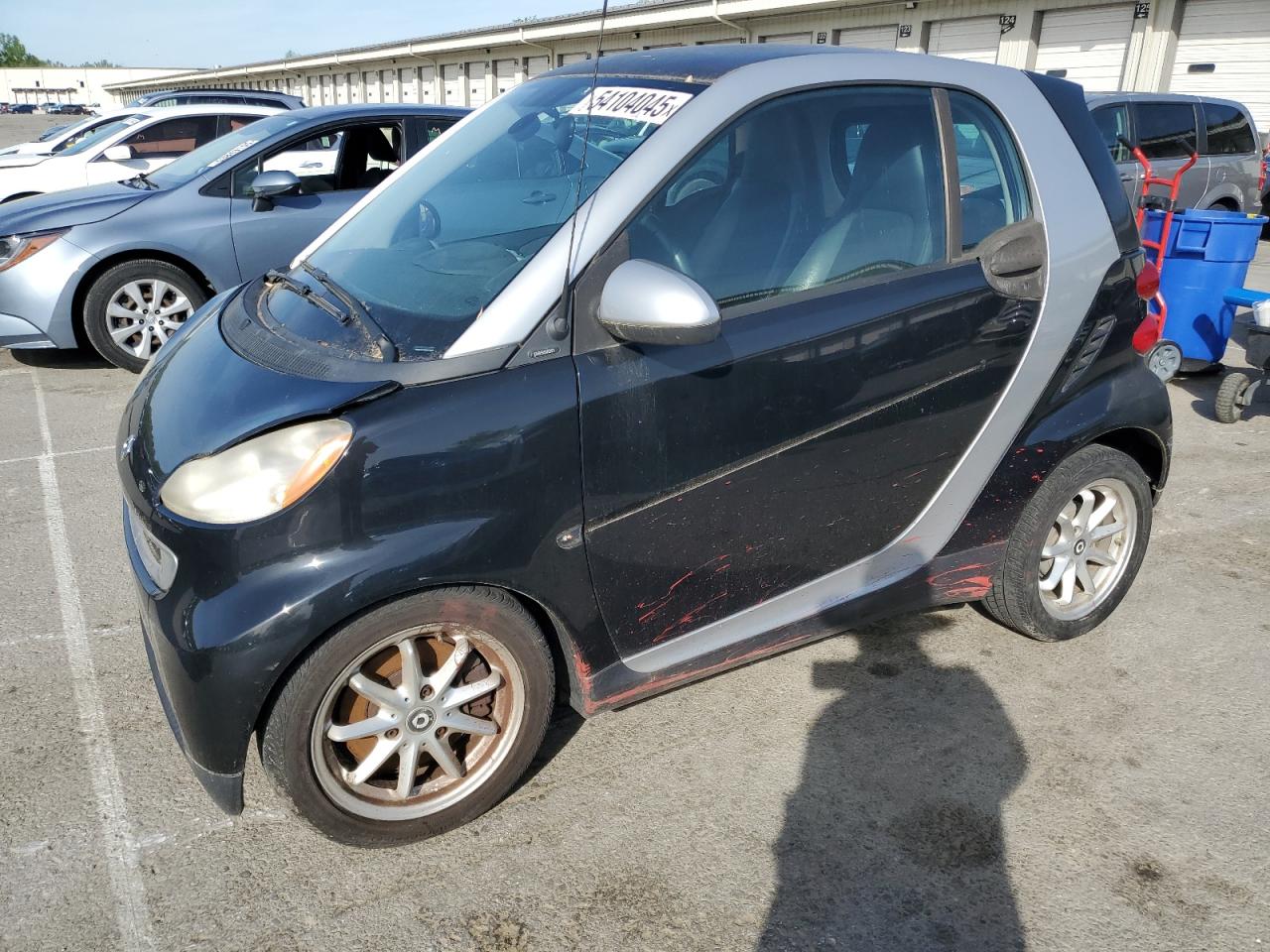 2009 Smart Fortwo Pure للبيع في Louisville، KY - Frame Damage