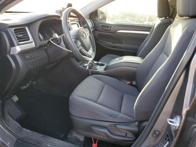 TOYOTA HIGHLANDER 2018 Сірий