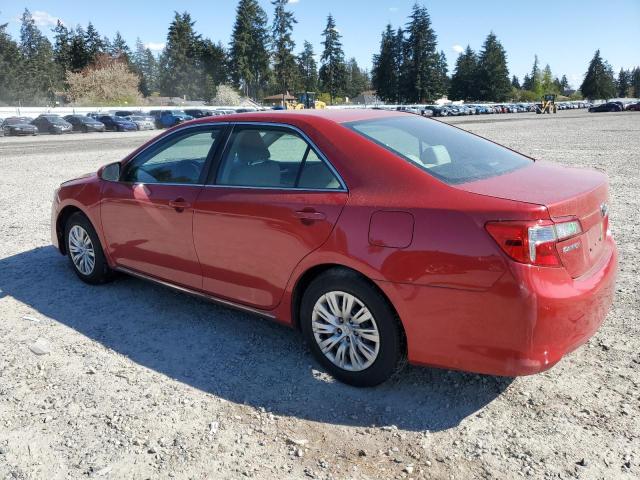  TOYOTA CAMRY 2014 Red