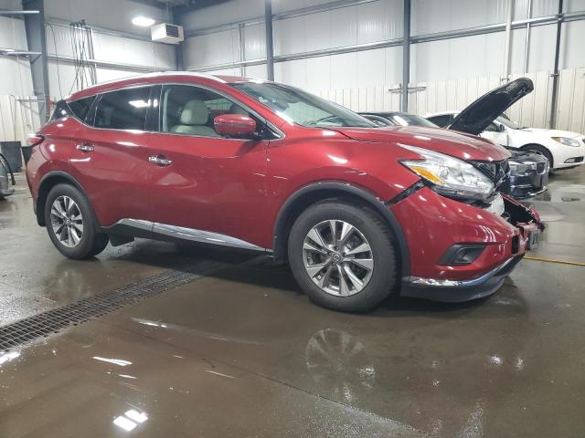  NISSAN MURANO 2016 Red