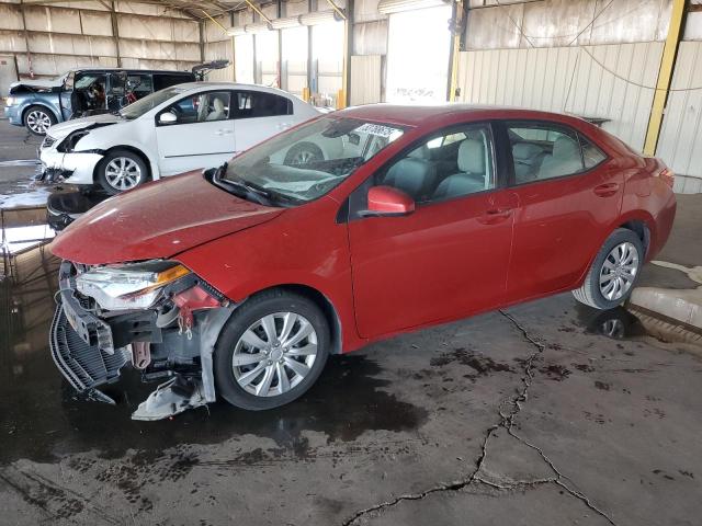  TOYOTA COROLLA 2017 Red