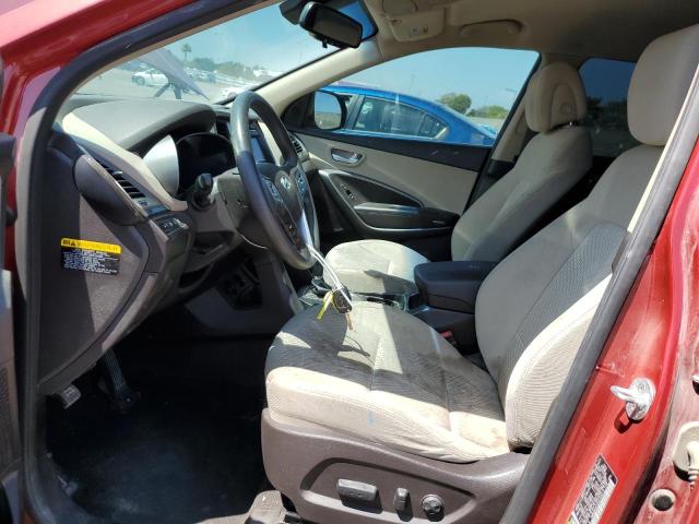 Parquets HYUNDAI SANTA FE 2017 Czerwony