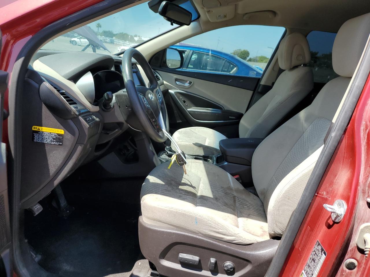 2017 Hyundai Santa Fe Se VIN: KM8SM4HF2HU183219 Lot: 55316475
